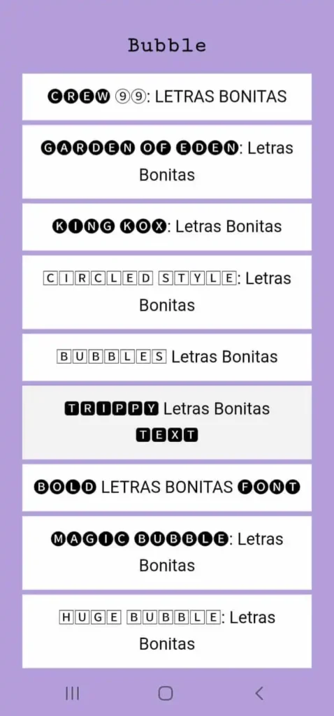 🌟🌈~Letras Burbujas – Crea Textos Divertidos y Lindos en Línea~🌈🌟 1 Letras Burbujas